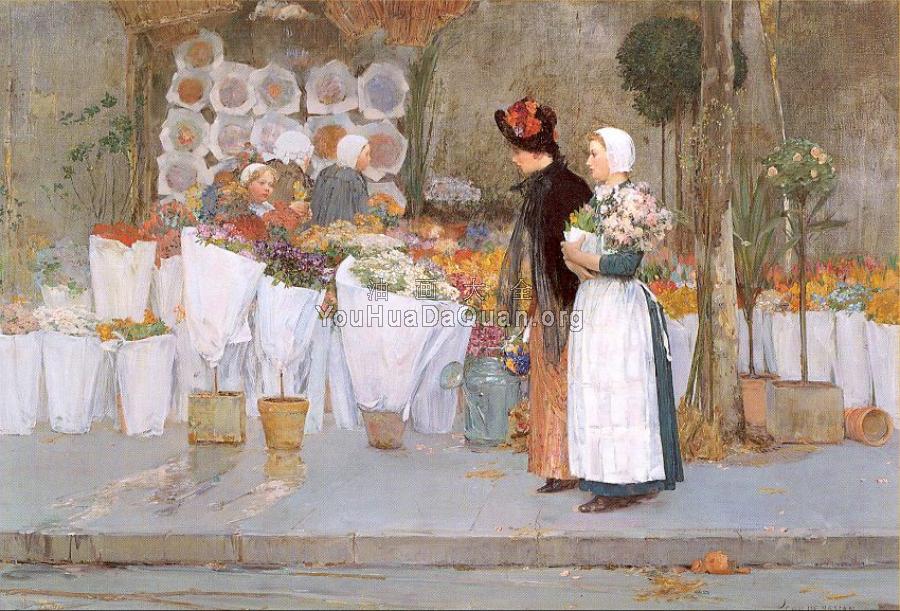 At the Florist - 施尔德·哈森